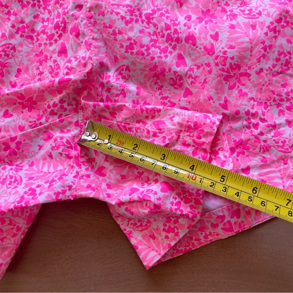 Lilly Pulitzer Pink Patterned Ocean View Shorts - Picture 9 of 9